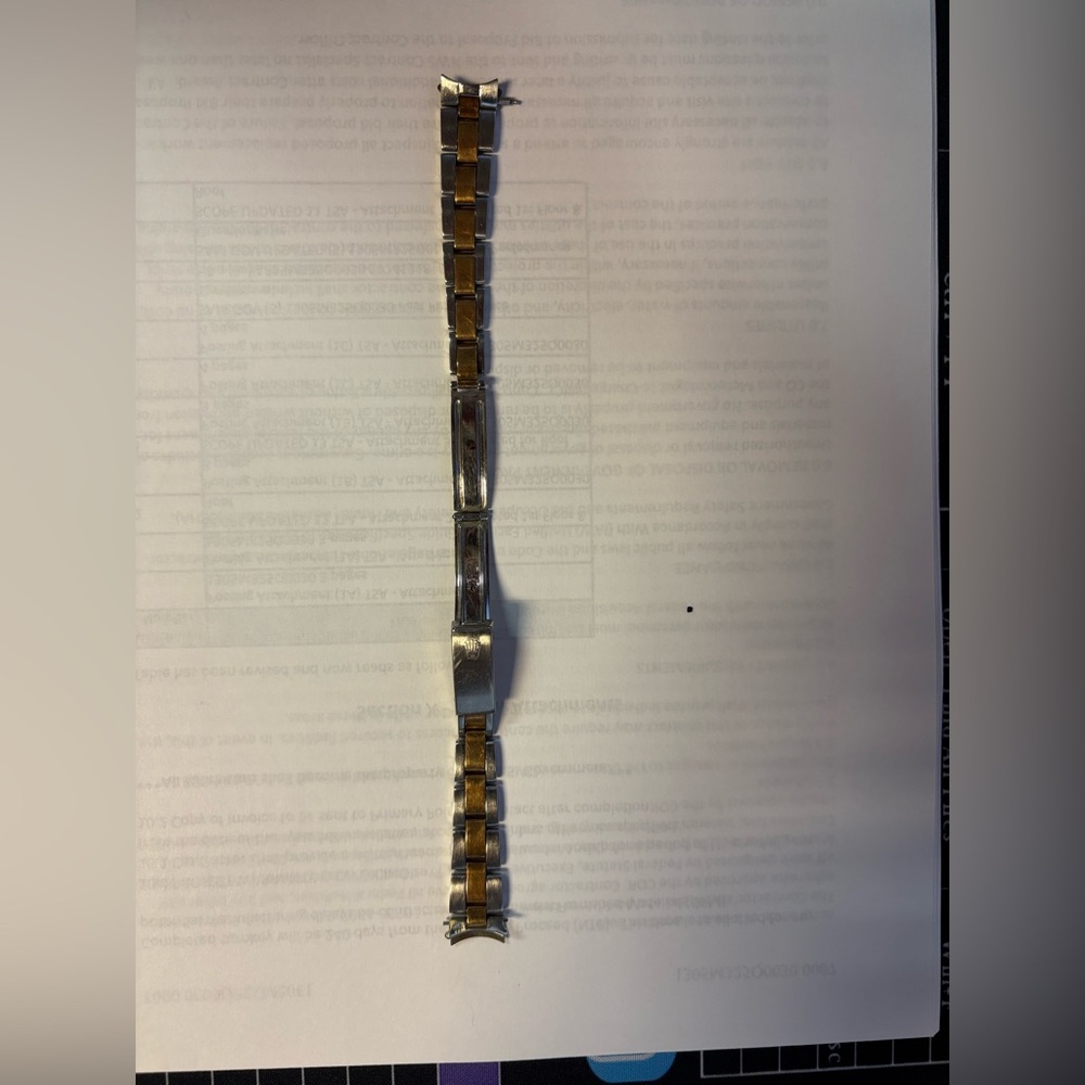 Ladies Rolex watch band